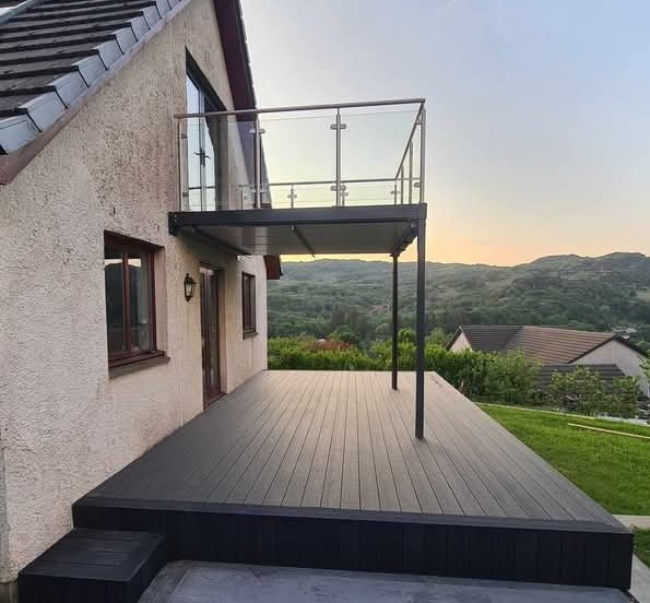 Walkout Balcony with Scottish View